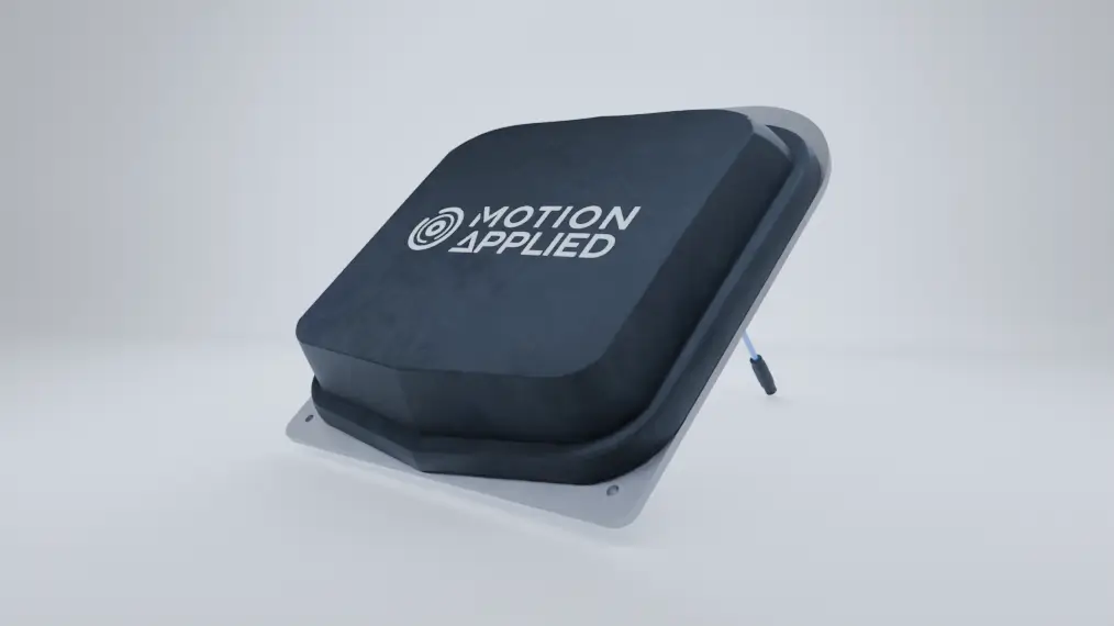 Active Antenna on a plain background