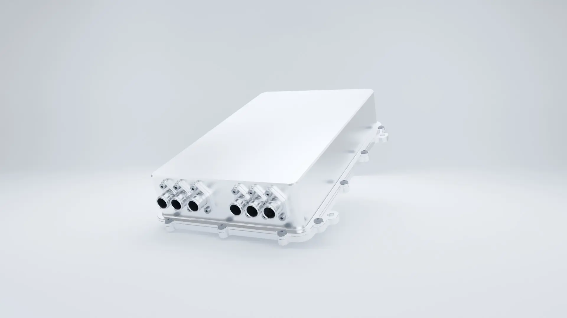 An inverter on a plain background