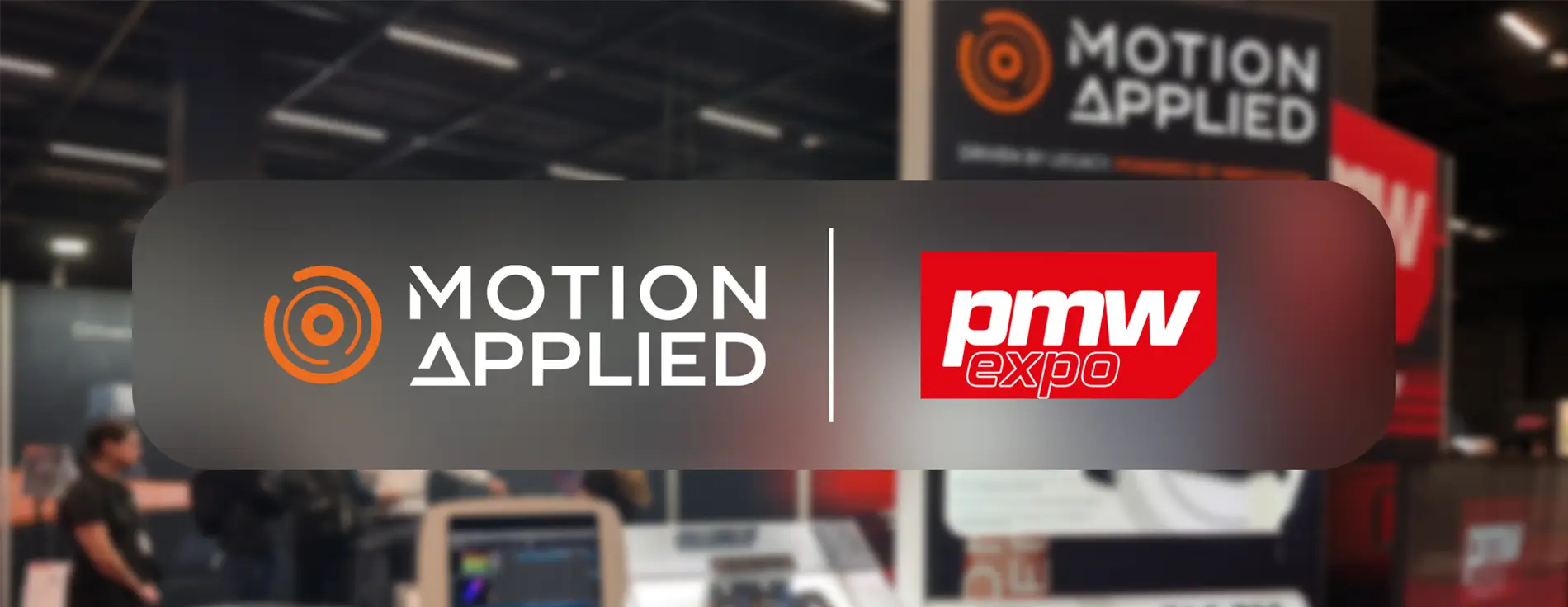 Motion Applied logo next to PMW logo